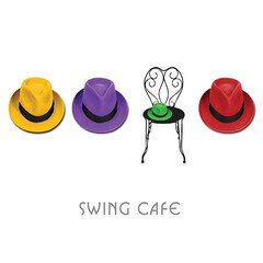 Album art for the JAZZ album Swing Café