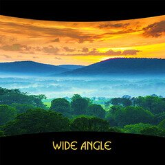 Album art for the SCORE album Wide Angle