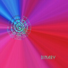 Album art for the EDM album Binary