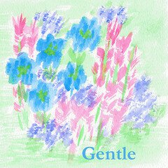 Album art for the POP album Gentle