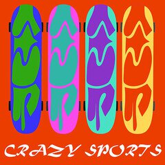 Album art for the ROCK album Crazy Sports