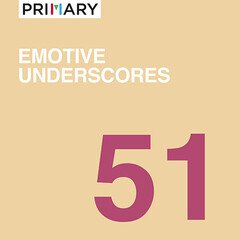 Album art for the SCORE album Emotive Underscores
