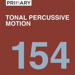 Album art for the CLASSICAL album TONAL PERCUSSIVE MOTION