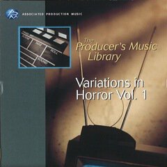 Album art for the ATMOSPHERIC album Variations In Horror Volume 1