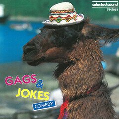 Album art for the  album Gags & Jokes