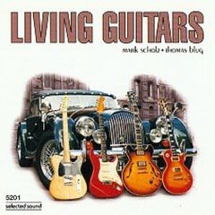 Album art for the ROCK album Living Guitars