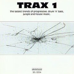 Album art for the EDM album Trax 1