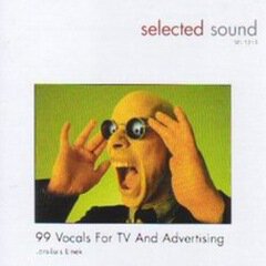 Album art for the POP album 99 Vocals For TV And Advertising