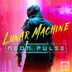 Album art for the POP album NEON PULSE by LUNAR MACHINE