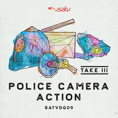 Album art for the SCORE album Police, Camera, Action - Take 3
