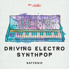 Album art for the EDM album Driving Electro Synthpop