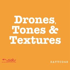 Album art for the SCORE album DRONES, TONES & TEXTURES