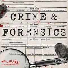 Album art for the ATMOSPHERIC album Crime And Forensics