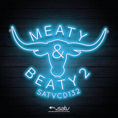 Album art for the EDM album Meaty & Beaty 2