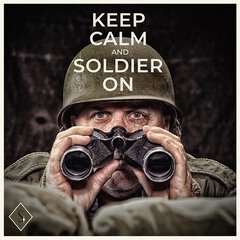 Album art for the DRUMLINE album KEEP CALM AND SOLDIER ON