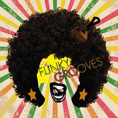Album art for the R&B album Funky Grooves