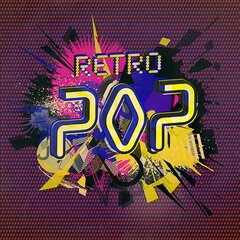 Album art for the EDM album Retro Pop