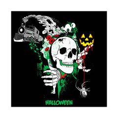 Album art for the SCORE album Spooky, Scary and Halloween