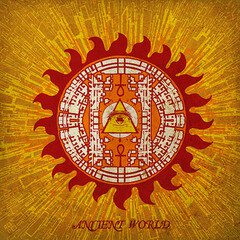 Album art for the WORLD album Ancient World