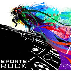 Album art for the ROCK album Sports Rock