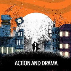Album art for the SCORE album Action and Drama