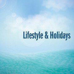 Album art for the EDM album Lifestyle and Holidays