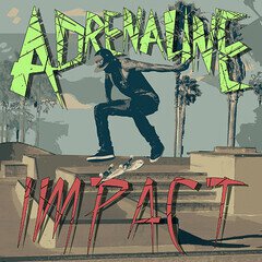 Album art for the ROCK album Adrenaline Impact