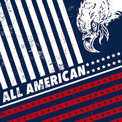 Album art for the ROCK album All American