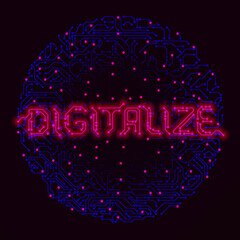 Album art for the ELECTRONICA album Digitalize