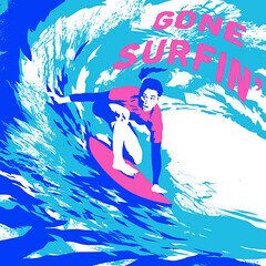 Album art for the ROCK album Gone Surfin'