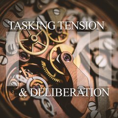 Album art for the SCORE album Tasking Tension & Deliberation