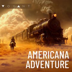 Album art for the SCORE album AMERICANA ADVENTURE