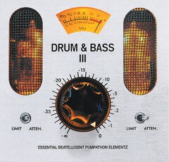 Album art for the EDM album DRUM & BASS 3