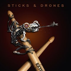 Album art for the ATMOSPHERIC album STICKS AND DRONES