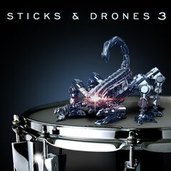 Album art for the ATMOSPHERIC album STICKS AND DRONES 3