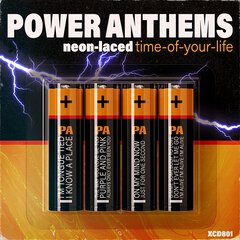 Album art for the POP album POWER ANTHEMS