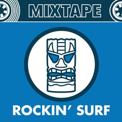 Album art for the ROCK album ROCKIN SURF