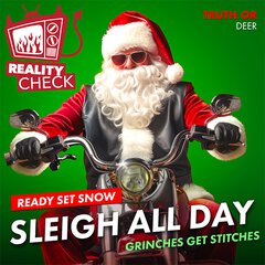 Album art for the HOLIDAY album SLEIGH ALL DAY