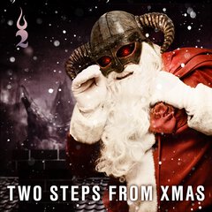 Album art for the HOLIDAY album TWO STEPS FROM XMAS