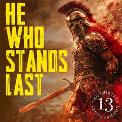 Album art for the SCORE album HE WHO STANDS LAST