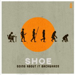 Album art for GOING ABOUT IT BACKWARDS by SHOE.
