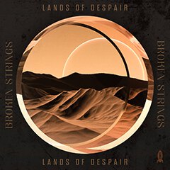 Album art for LANDS OF DESPAIR by BROKEN STRINGS.