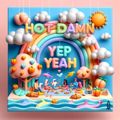 Album art for HOT DAMN by YEP YEAH.