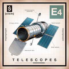Album art for the SCORE item E4: TELESCOPES.