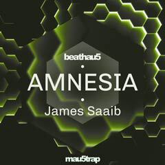 Album art for AMNESIA by JAMES SAAIB.