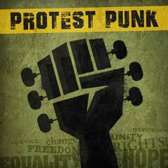 Album art for the ROCK album PROTEST PUNK