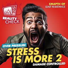 Album art for the REALITY album STRESS IS MORE 2