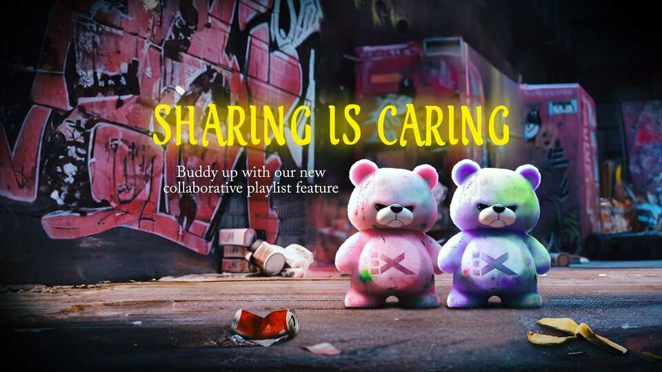 Sharing Is Caring: Buddy up with our new collaborative playlist feature