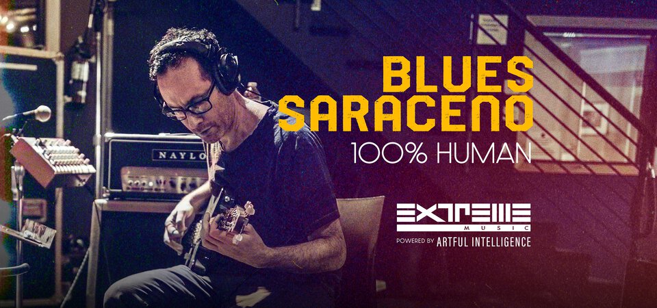 Blues Saraceno - 100% Human: Powered by Artful Intelligence